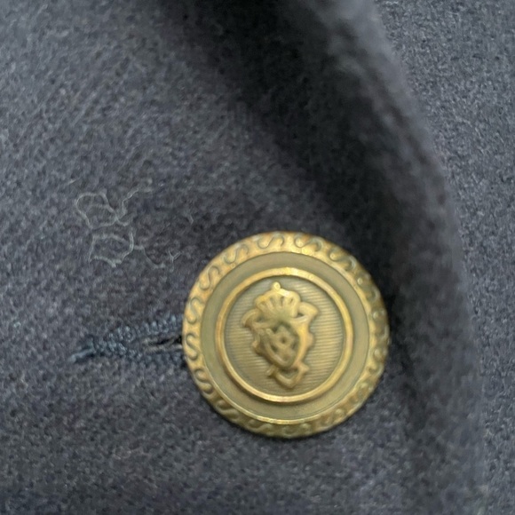 Requirements women’s 100% pure new wool Navy blue blazer/ Jacket size 12 - Picture 4 of 5